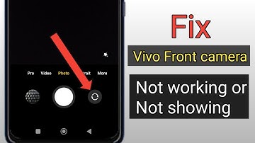 Fix Vivo Phone Front Camera Not Showing Problem Solve। Vivo Mobile Front Camera Not Working