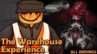 The Warehouse Experience - ALL ENDINGS - Full Walkthrough (ROBLOX)