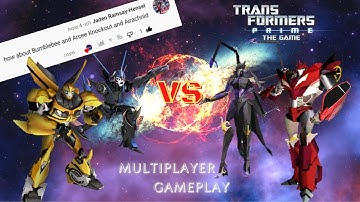 Transformers Prime The Game Wii U Multiplayer (Brawl Tournament) Part 85