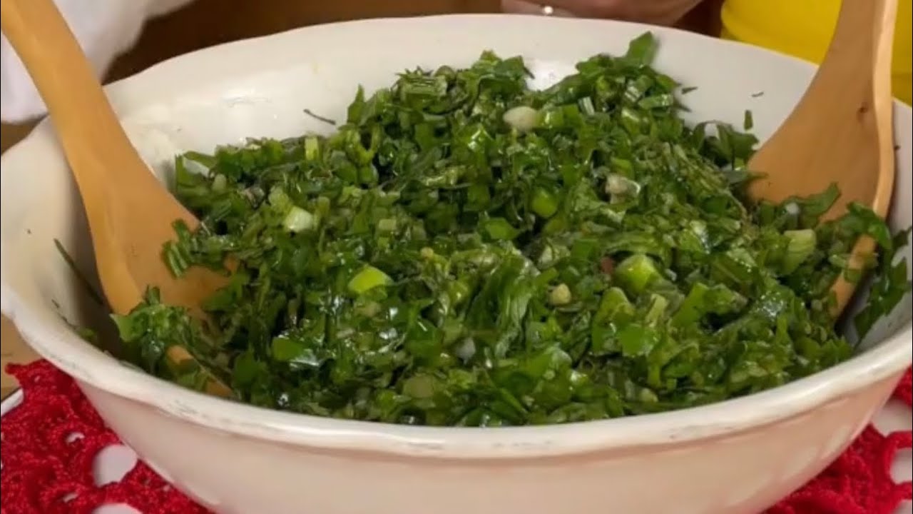 سلطة الهندباء العربية