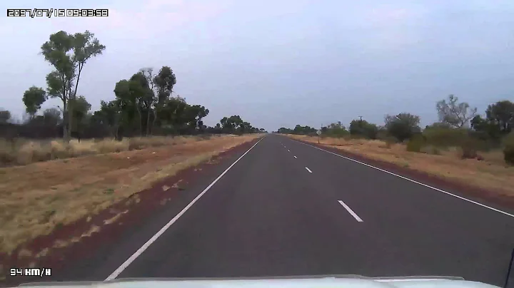 Video 267-Stuart Highway - Tennant Creek to just past Kelly Well