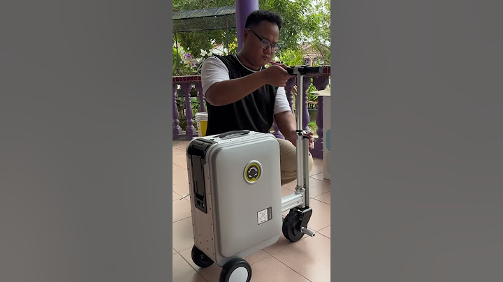 Unboxing Airwheel SE3S. Travel boardable suitcase luggage #amadzahry #airwheel #airwheelse3s