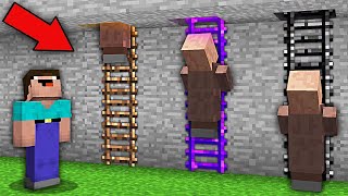 WHICH DIRT OR PORTAL OR BEDROCK LADDER SHOULD A VILLAGER CHOOSE TO SURVIVE IN MINECRAFT ? 100% !