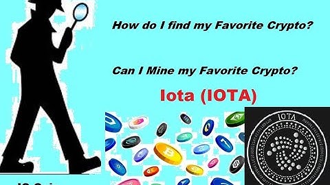 Where and How to Find Iota (IOTA).