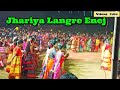 Jhariya langre enej  new santhali traditional dance 2022 vishaltudu