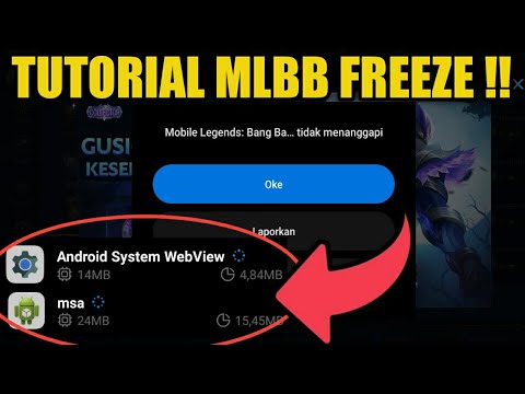 PENTING ! SOLUSI MOBILE LEGEND FREEZE !! MSA, ANDROID WEB VIEW & KOMEDI PUTAR WALLPAPER