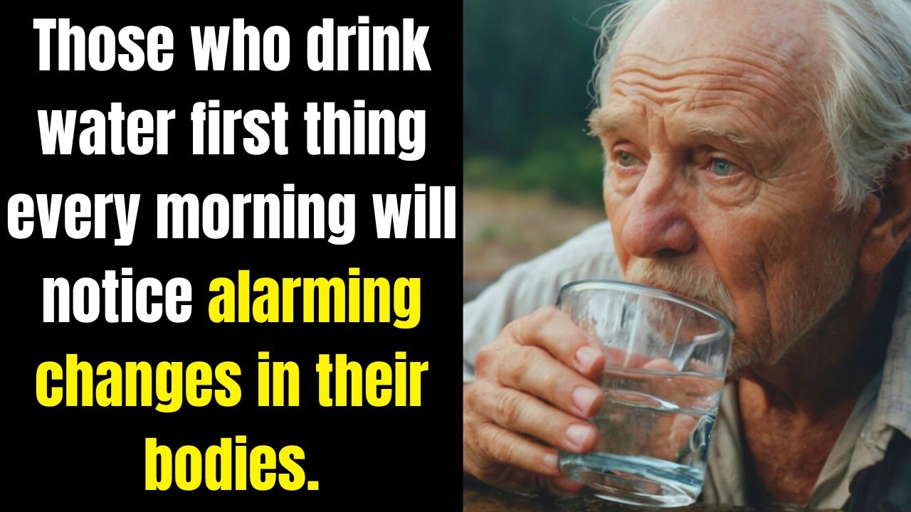 If you're over 50, drinking water like this in the morning could have ...