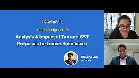 Union Budget 2022: Analysis of Direct Tax and GST Proposals for Businesses