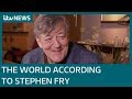 Stephen Fry on Donald Trump, LGBT lessons, his weight loss and Greek mythology | ITV News