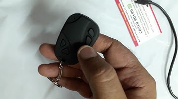 Technoview How To Use Spy Key Chain Camera Hidden 720p Camera With Video And Audio Recording 2021