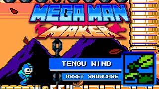 Full Mega Man Maker - Tengu Wind - New Gimmick for our Next major Update Update