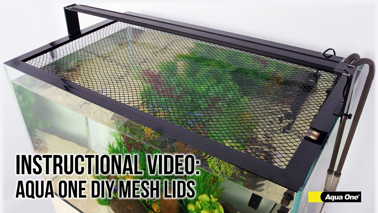 Aqua One  Instructional Video: DIY Mesh Lids 