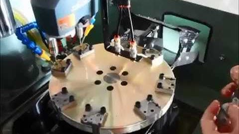 Index Table Tapping Machine with 2-spindle
