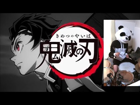 『鬼滅の刃』OP「紅蓮華 / LiSA」[Kimetsu no Yaiba OP Gurenge (Drum cover)]ぱんだが叩いてみた