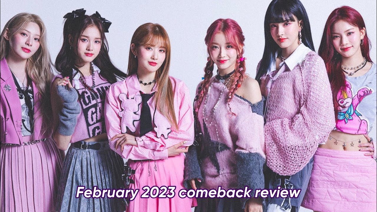 Ranking February 2023 Kpop comebacks/debuts YouTube
