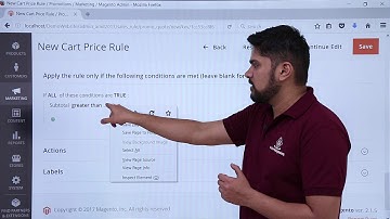Magento - Setup Cart Price Rule