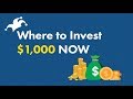 Where to Invest $1,000 Right Now