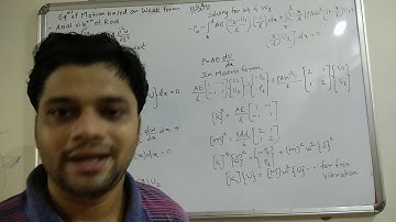 Dynamic Analysis - Axial Vibration of Rod