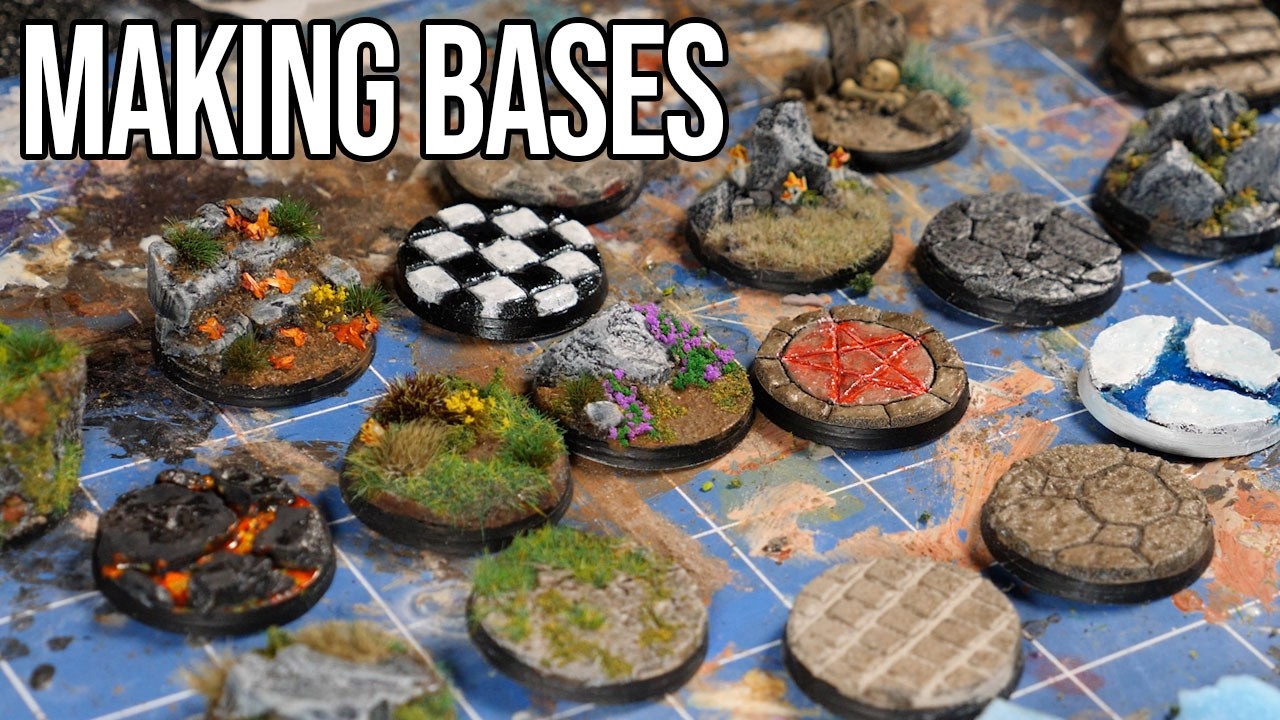 XPS Foam Craft Basics - Mini Bases