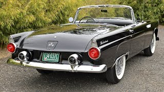 1955 Thunderbird: Cold start and test drive