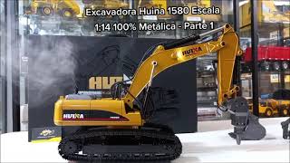 Huina 1580 1:14 All Metal Remote Control Excavator V4 #rc #excavator #huina1580