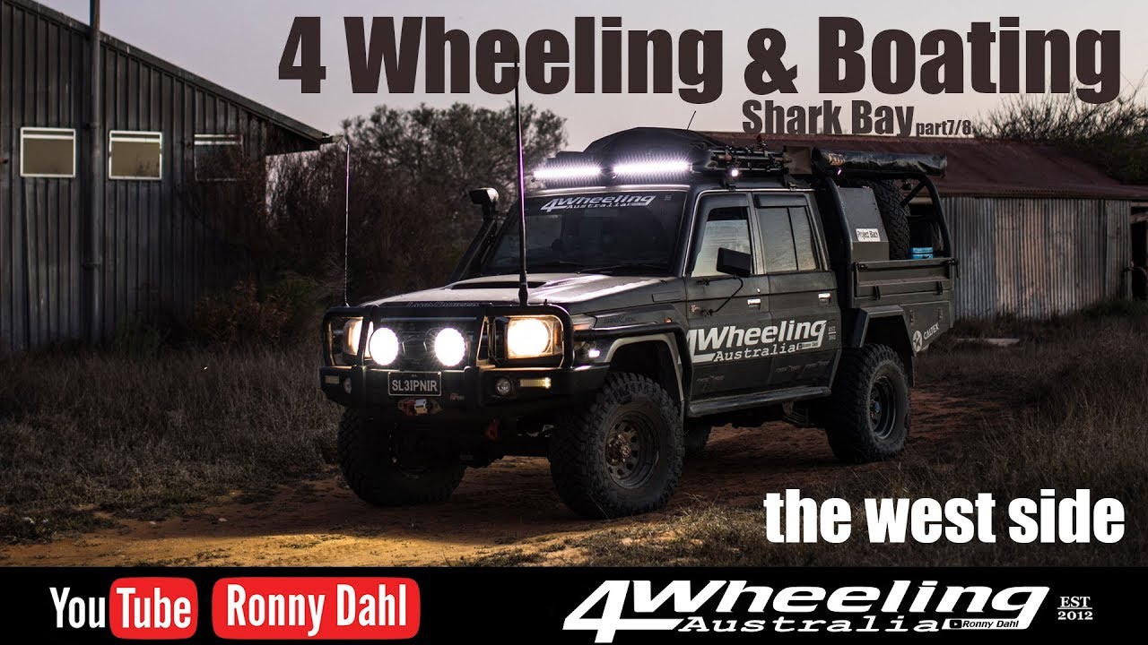 off-road tires 4 Wheeling & Boating Shark Bay, part 7/8 the west side