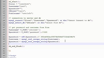 php tutorial in Tamil How to create login system part - 4