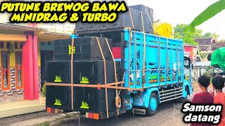 Bawa Minidrag U0026 Turbo putune Brewog  Samson Datang Di Karnaval Medali Mojokerto 