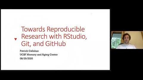 Towards Reproducible Research with RStudio, Git, and GitHub