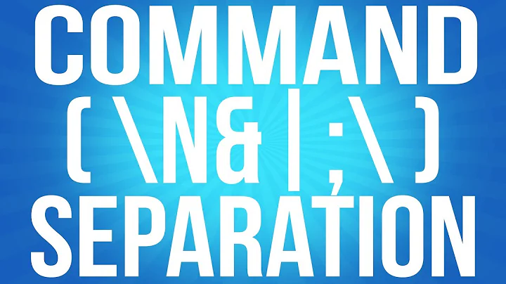 Command Separators - Commands for Linux