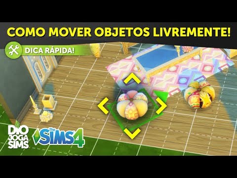 The Sims 4  Como Mover Objetos Livremente - Ps4 