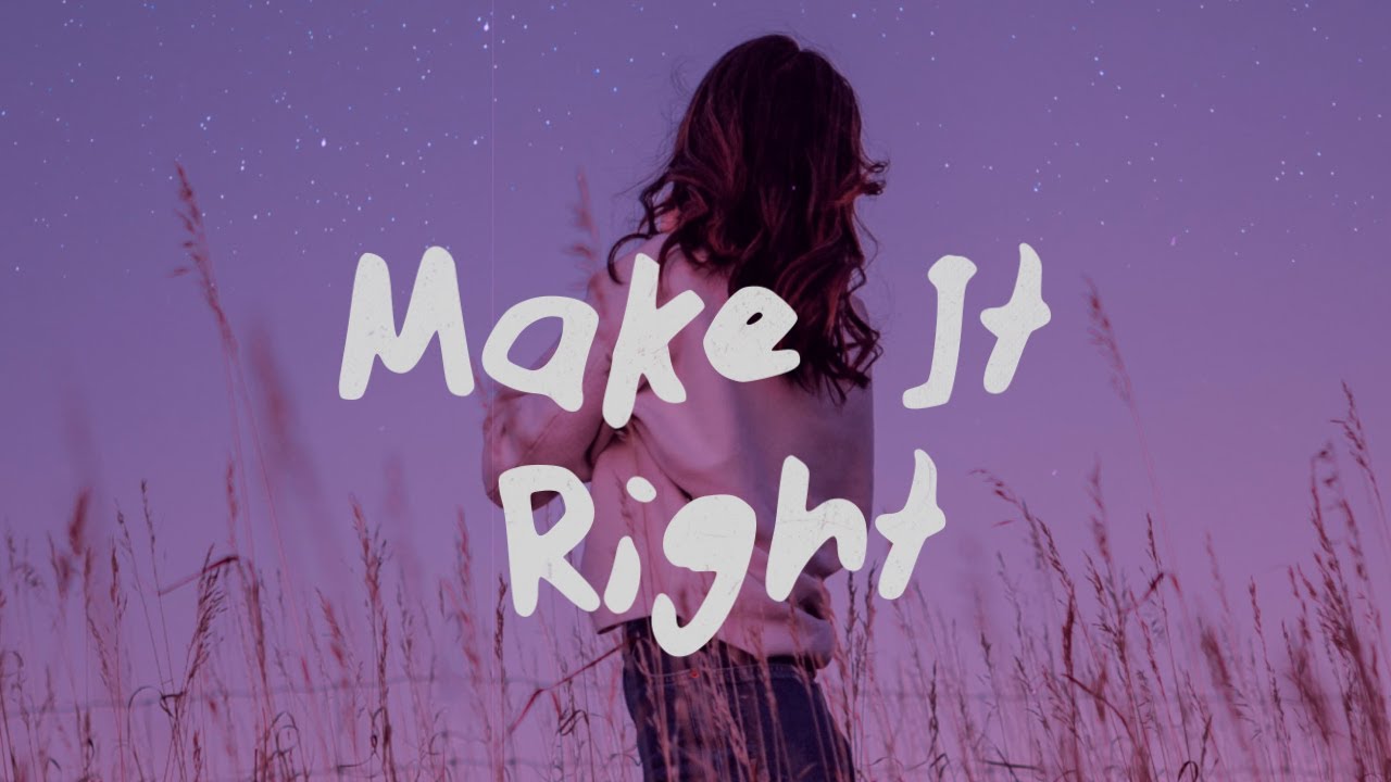 Yaeow - To Make It Right (Lyrics) - YouTube