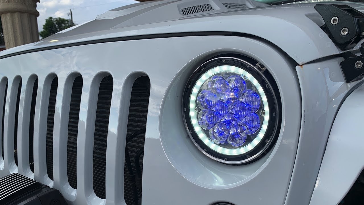 La mejor Lampara LED por el precio para Jeep Wrangler JK - YouTube