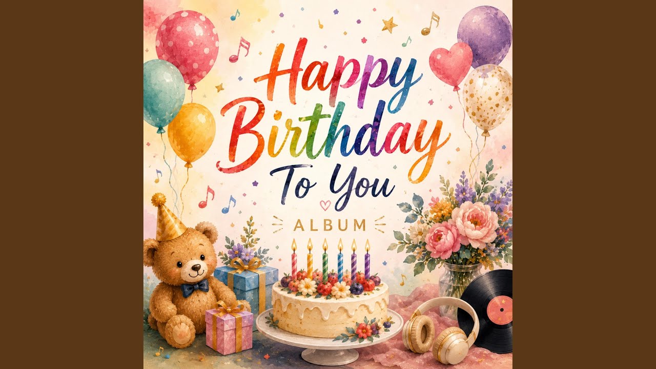 油彩『Happy Birthday to You』 Happy Birthday To You (Soft) - YouTube