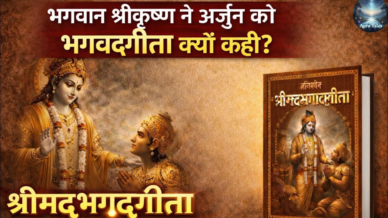 Why Shri Krishna Spoke the Bhagavad Gita to Arjuna and Why It Still Matters Today! ( @AuraTales-nv )