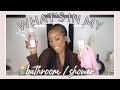 WHAT'S IN MY BATHROOM/SHOWER *I'm currently using* | HYGIENE & HAIRCARE PRODUCTS | Andrea Renee