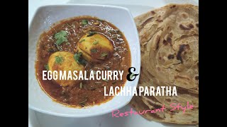 Egg Masala Curry with Lachha Paratha тАв рдЕрдВрдбрд╛ рдХрд░реА рдорд╕рд╛рд▓рд╛ тАв рд▓рдЪреНрдЫрд╛ рдкрд░рд╛рдард╛ рд░реЗрд╕рд┐рдкреА тАв Egg Recipes