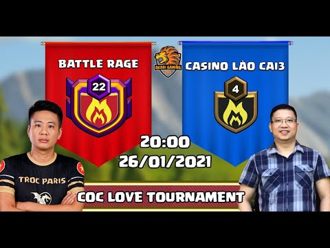 CHUNG KẾT: BATTLE RAGE vs CASINO LAO CAI3 | COC LOVE TOURNAMENT | Clash Of Clans | Akari Gaming