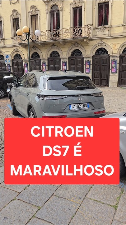 CITROEN DS7 É MUITO LINDO! #shorts