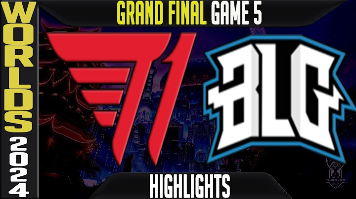 T1 vs BLG Highlights Game 5 | Worlds 2024 GRAND FINAL | T1 vs Bilibili Gaming G5