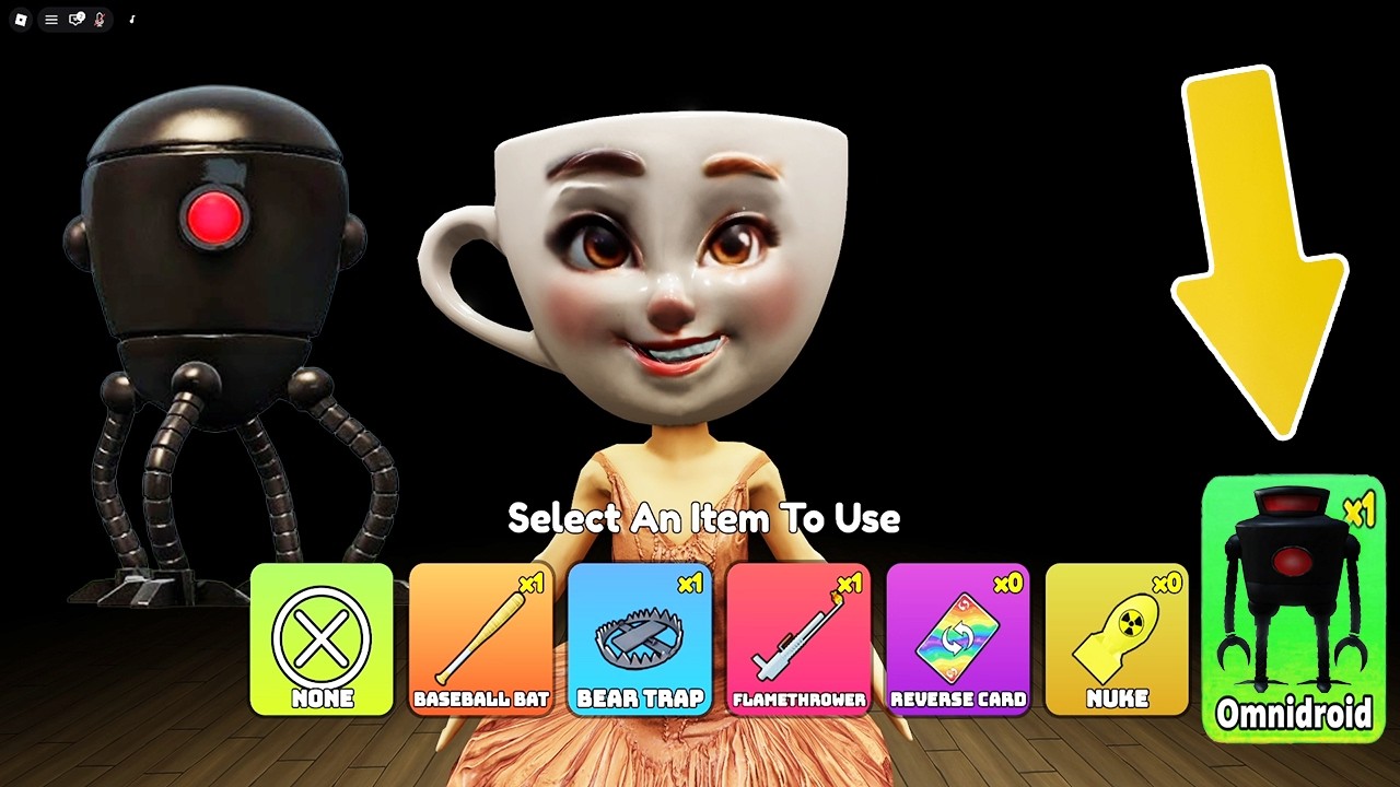 Enter Brainrot Omnidroid vs Ballerina Cappuccina - NEW WEAPON