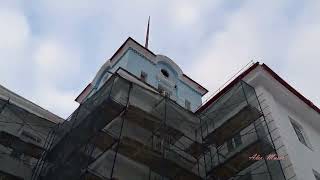 Дом со шпилем  - ремонт фасада (2022)