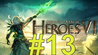 Might & Magic Heroes VI Прохождение(2024) ч13 Прощупываем 3ю миссию Некров