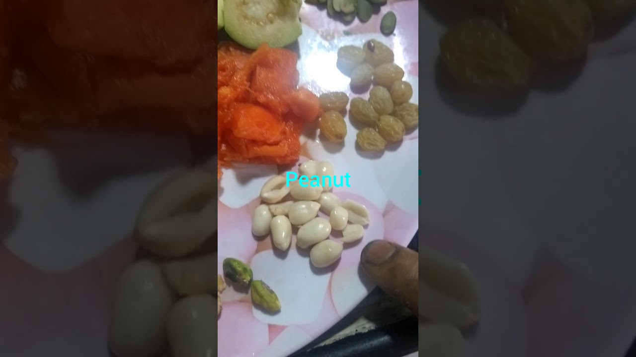 అమృత  ఆహారం తయారీ విధానం, Healthy Diet with fruits and nuts