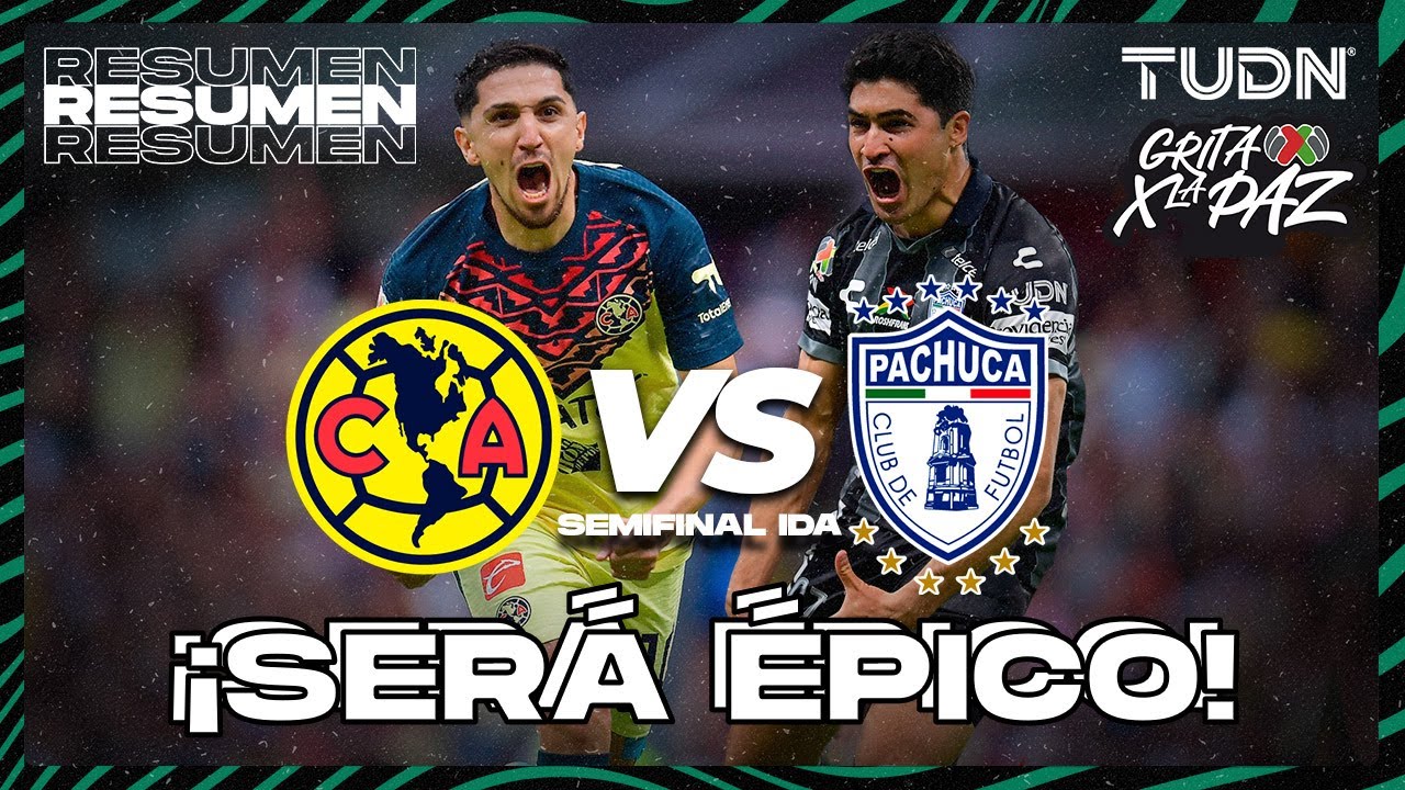 Pachuca rescata empate ante Amrica en ida de semifinales