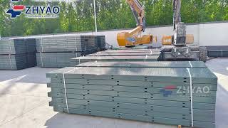 Industrial Powder Coating Line for Warehouse Mobile Racking#powdercoating #machine