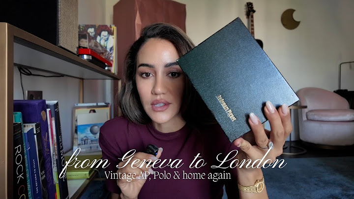 New Vintage Timepiece, London Shopping and Polo Vlog