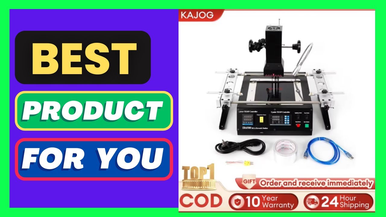 IR6500 BGA Rework Station Infrared Solder Welder System