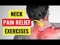 Neck pain relief exercises in 5 min