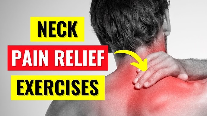 How to treat neck pain at home